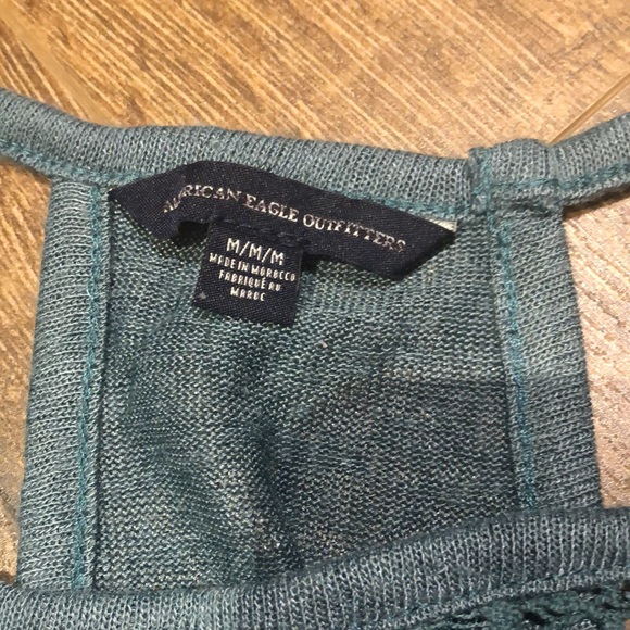 American Eagle Outfitters Turquoise Tank - Picture 3 of 6